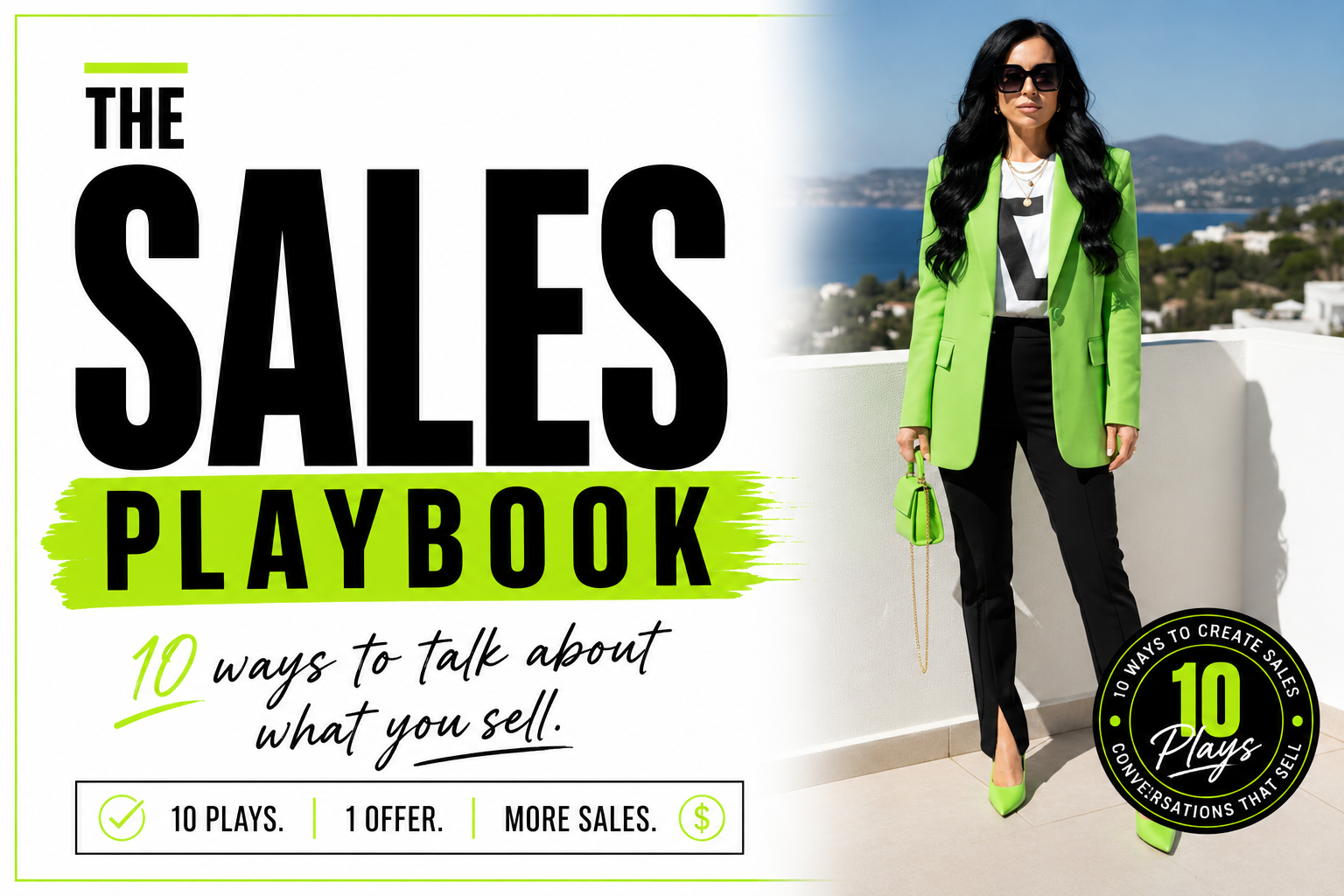 The Sales Playbook digital product cover